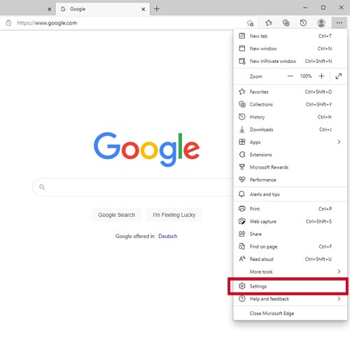 How to Clear the Cache in Microsoft Edge